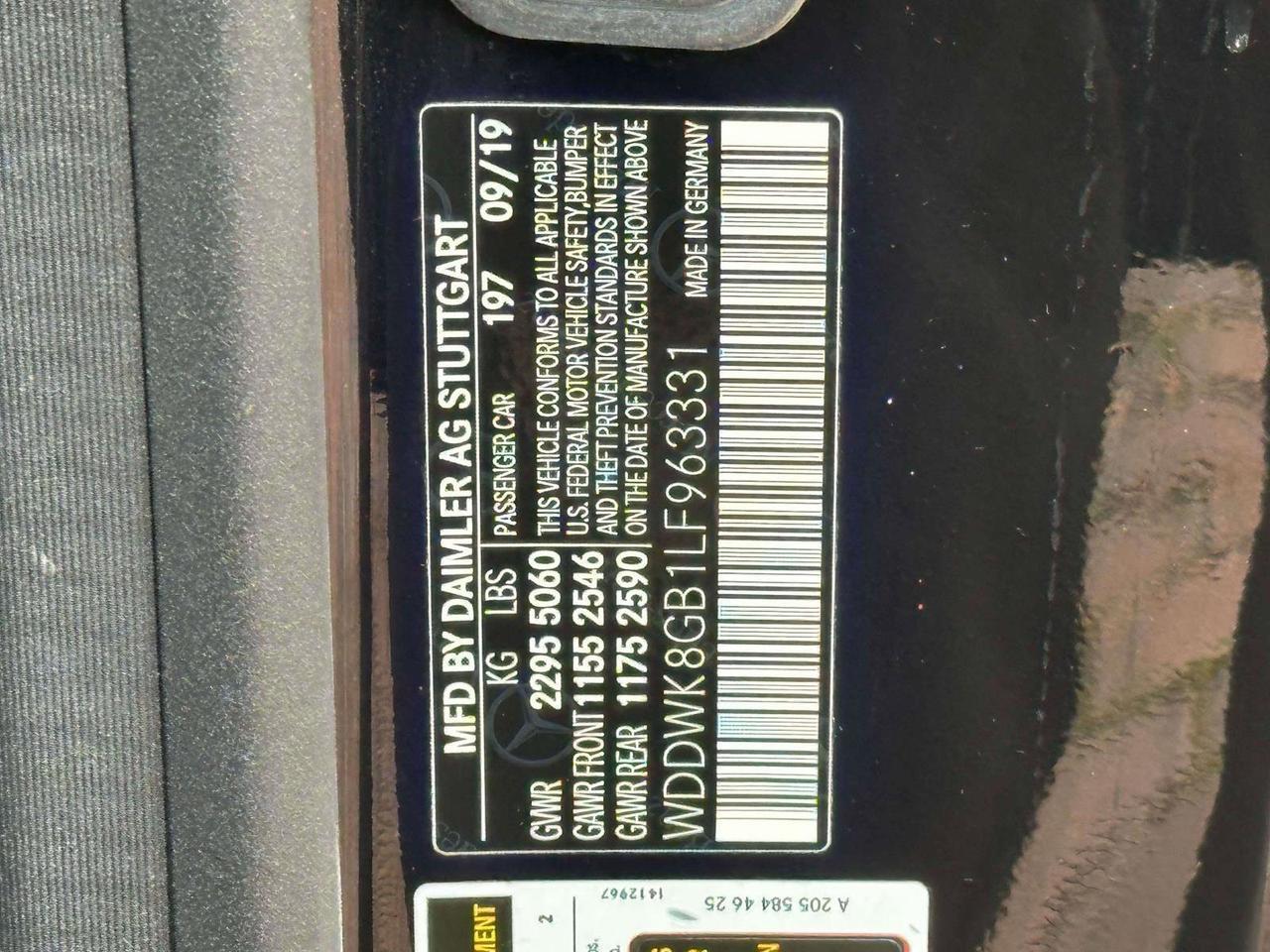 2020 Mercedes-Benz C-Class AMG C 63 Morristown NJ