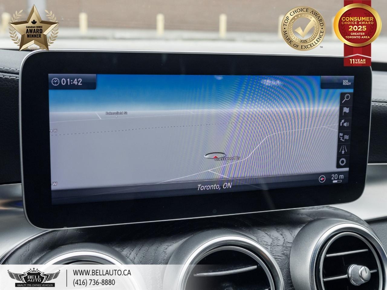 2020 Mercedes-Benz C-Class AMG C43 | BURMESTER | PANO | DISTRONIC | PREMIUM PKG | MERCEDES SERVICE HISTORY | NO ACCIDENT Toronto ON