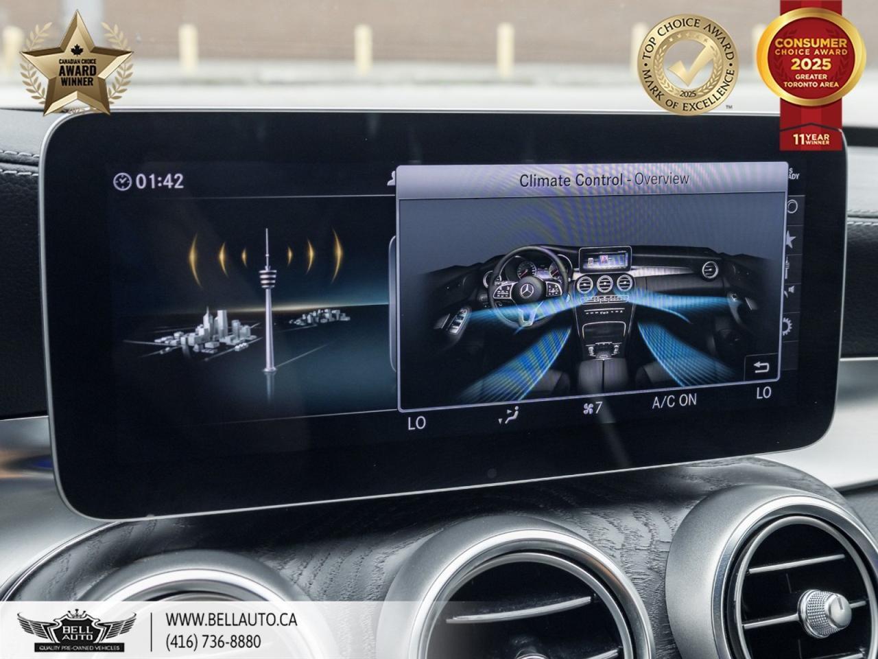 2020 Mercedes-Benz C-Class AMG C43 | BURMESTER | PANO | DISTRONIC | PREMIUM PKG | MERCEDES SERVICE HISTORY | NO ACCIDENT Toronto ON