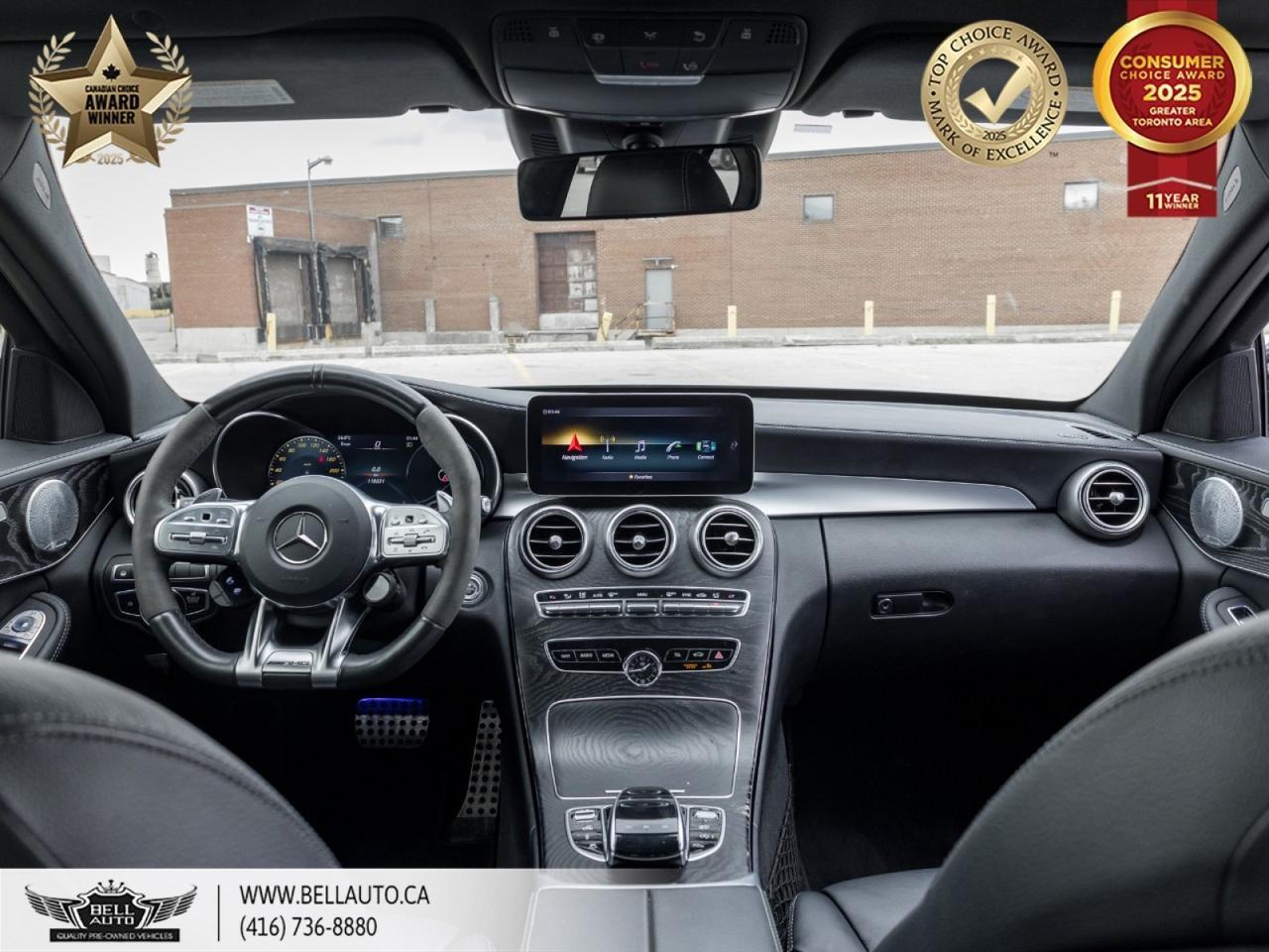 2020 Mercedes-Benz C-Class AMG C43 | BURMESTER | PANO | DISTRONIC | PREMIUM PKG | MERCEDES SERVICE HISTORY | NO ACCIDENT Toronto ON