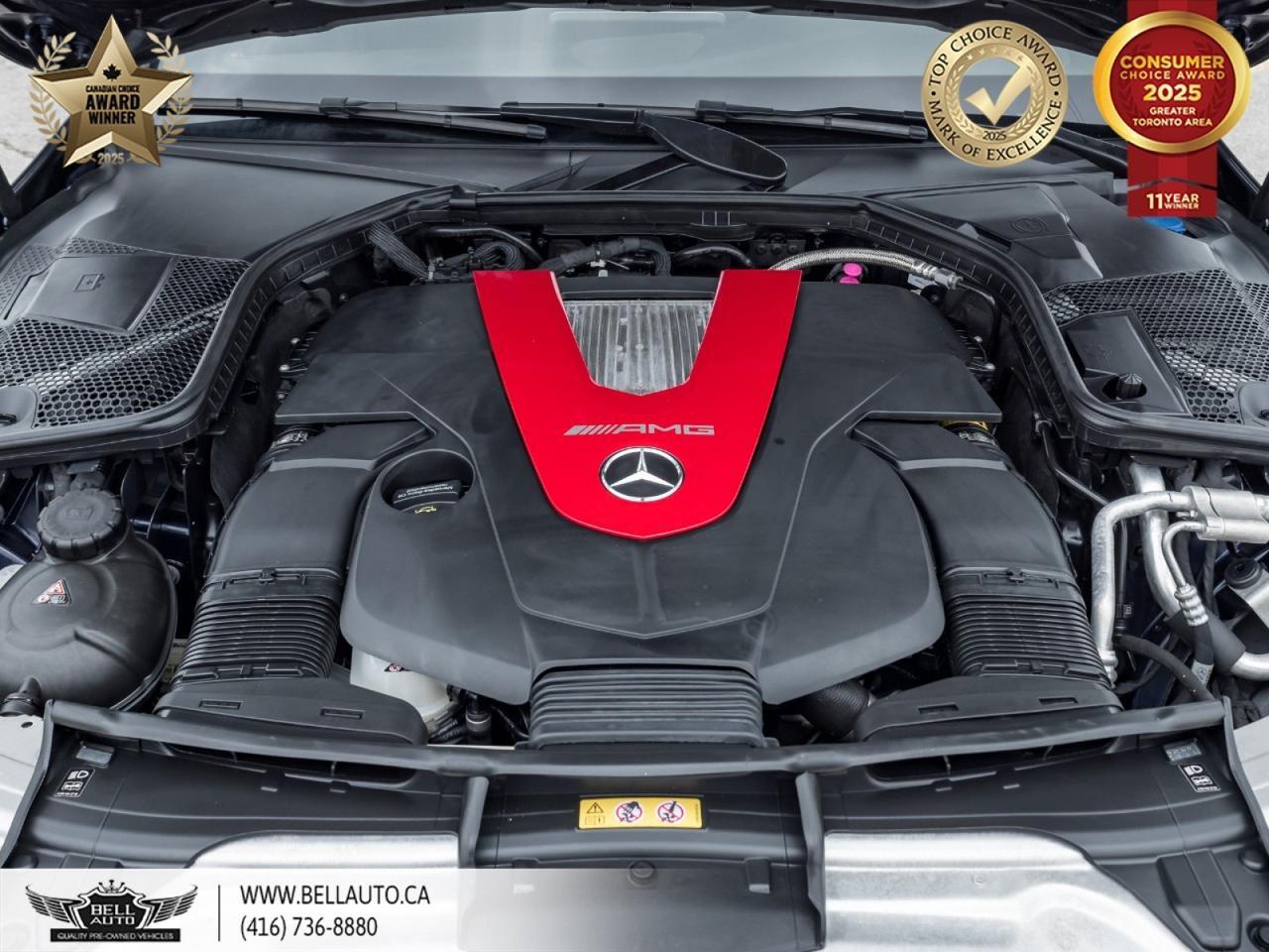 2020 Mercedes-Benz C-Class AMG C43 | BURMESTER | PANO | DISTRONIC | PREMIUM PKG | MERCEDES SERVICE HISTORY | NO ACCIDENT Toronto ON