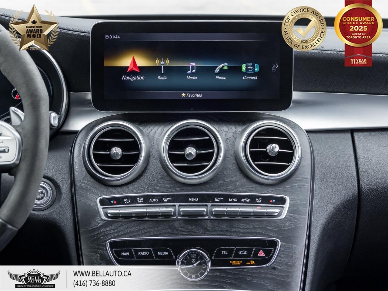 2020 Mercedes-Benz C-Class AMG C43 | BURMESTER | PANO | DISTRONIC | PREMIUM PKG | MERCEDES SERVICE HISTORY | NO ACCIDENT Toronto ON