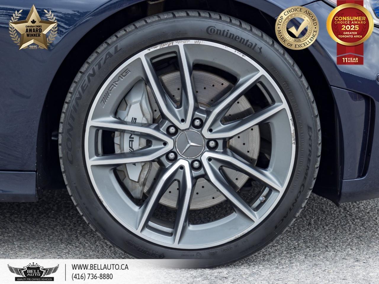 2020 Mercedes-Benz C-Class AMG C43 | BURMESTER | PANO | DISTRONIC | PREMIUM PKG | MERCEDES SERVICE HISTORY | NO ACCIDENT Toronto ON