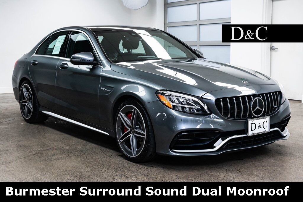 2020 MercedesBenz CClass C 63 S AMG Burmester Surround Sound Dual