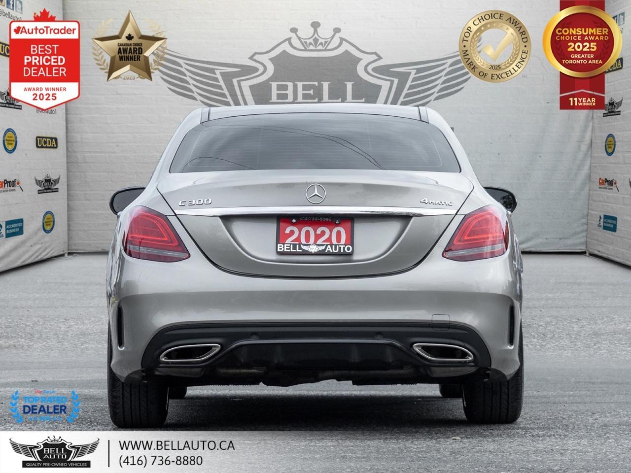 2020 Mercedes-Benz C-Class C300 | AMGPKG | NIGHTPKG | PRMPKG | NAVI | B.CAM | PANO | NOACCIDENT Toronto ON