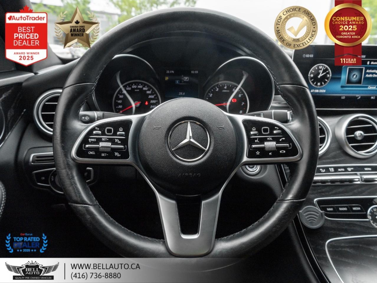 2020 Mercedes-Benz C-Class C300 | AMGPKG | NIGHTPKG | PRMPKG | NAVI | B.CAM | PANO | NOACCIDENT Toronto ON