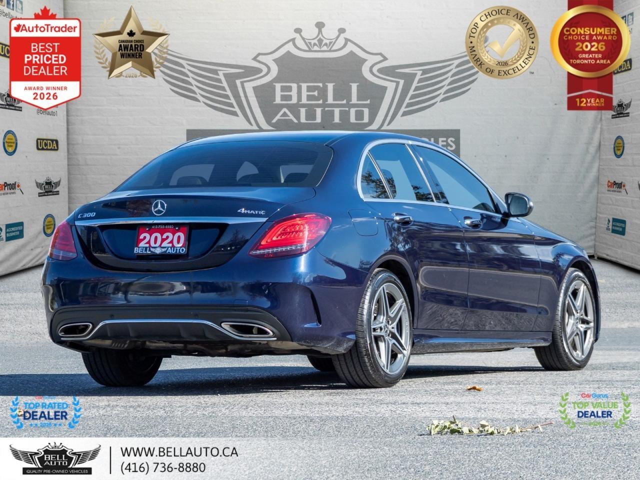 2020 Mercedes-Benz C-Class C300 AMGPKG PRMPKG NAVI B.CAM PANO NOACCIDENT Toronto ON
