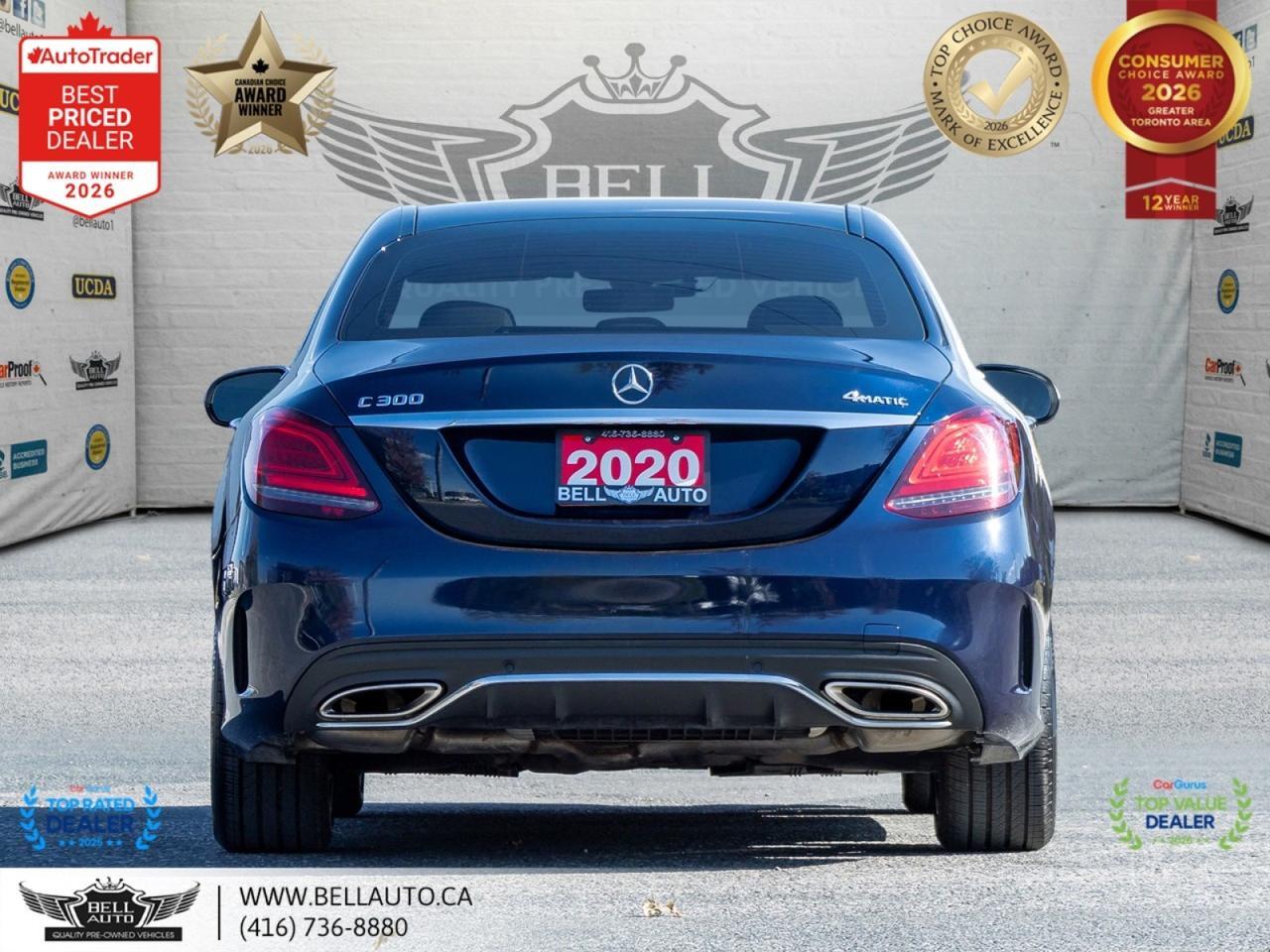 2020 Mercedes-Benz C-Class C300 AMGPKG PRMPKG NAVI B.CAM PANO NOACCIDENT Toronto ON