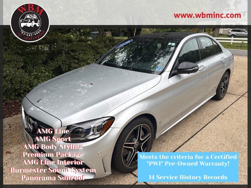 2020 Mercedes-Benz C-Class Sport 4MATIC w/ Premium and AMG Sport Pkg