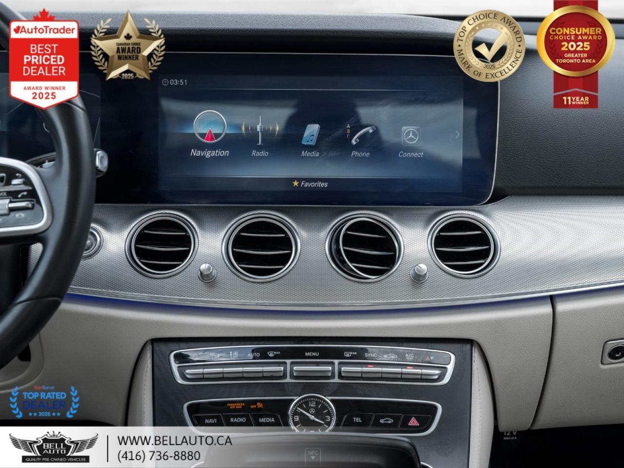 2020 Mercedes-Benz E-Class E450 | AMG PKG | CMFRT PKG | PRM PKG | TECH PKG | HUD | 360CAM | BURMESTER Toronto ON