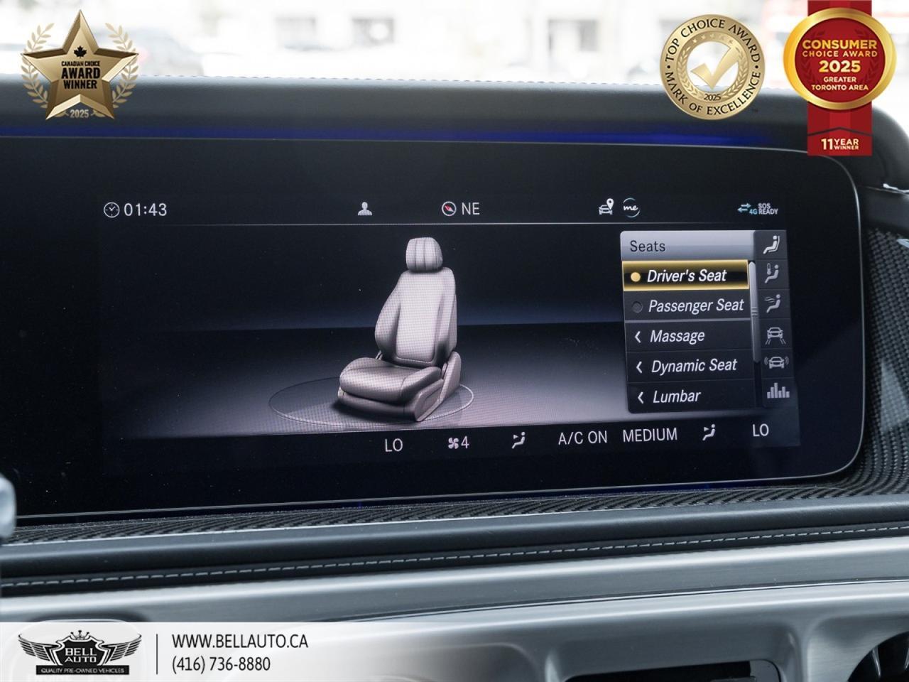 2020 Mercedes-Benz G-Class AMG G 63 | AMG NIGHT PKG PLUS | AMG CARBON FIBRE TRIM | BURMESTER SOUND | IWC WATCH | 22" AMG WHEELS Toronto ON
