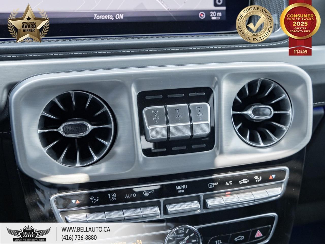2020 Mercedes-Benz G-Class AMG G 63 | AMG NIGHT PKG PLUS | AMG CARBON FIBRE TRIM | BURMESTER SOUND | IWC WATCH | 22" AMG WHEELS Toronto ON