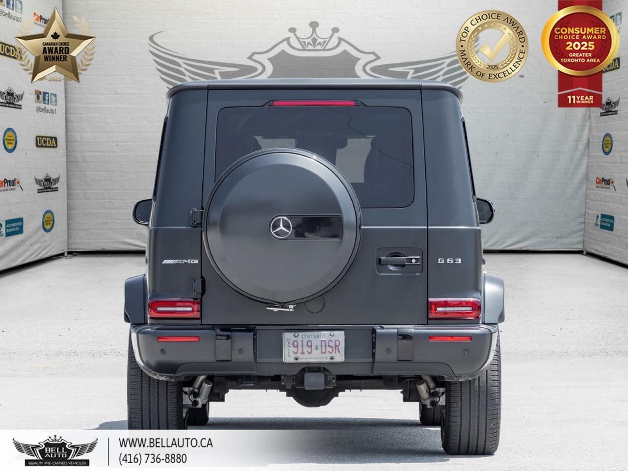 2020 Mercedes-Benz G-Class AMG G 63 AMG NIGHT PKG PLUS AMG CARBON FIBRE TRIM BURMESTER SOUND IWC WATCH 22 AMG FORGED MATTE BLACK RIMS AMG PERFORMANCE STEERING WHEEL CLEAN CARFAX Toronto ON