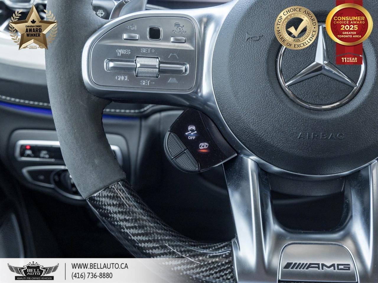 2020 Mercedes-Benz G-Class AMG G 63 AMG NIGHT PKG PLUS AMG CARBON FIBRE TRIM BURMESTER SOUND IWC WATCH 22 AMG FORGED MATTE BLACK RIMS AMG PERFORMANCE STEERING WHEEL CLEAN CARFAX Toronto ON