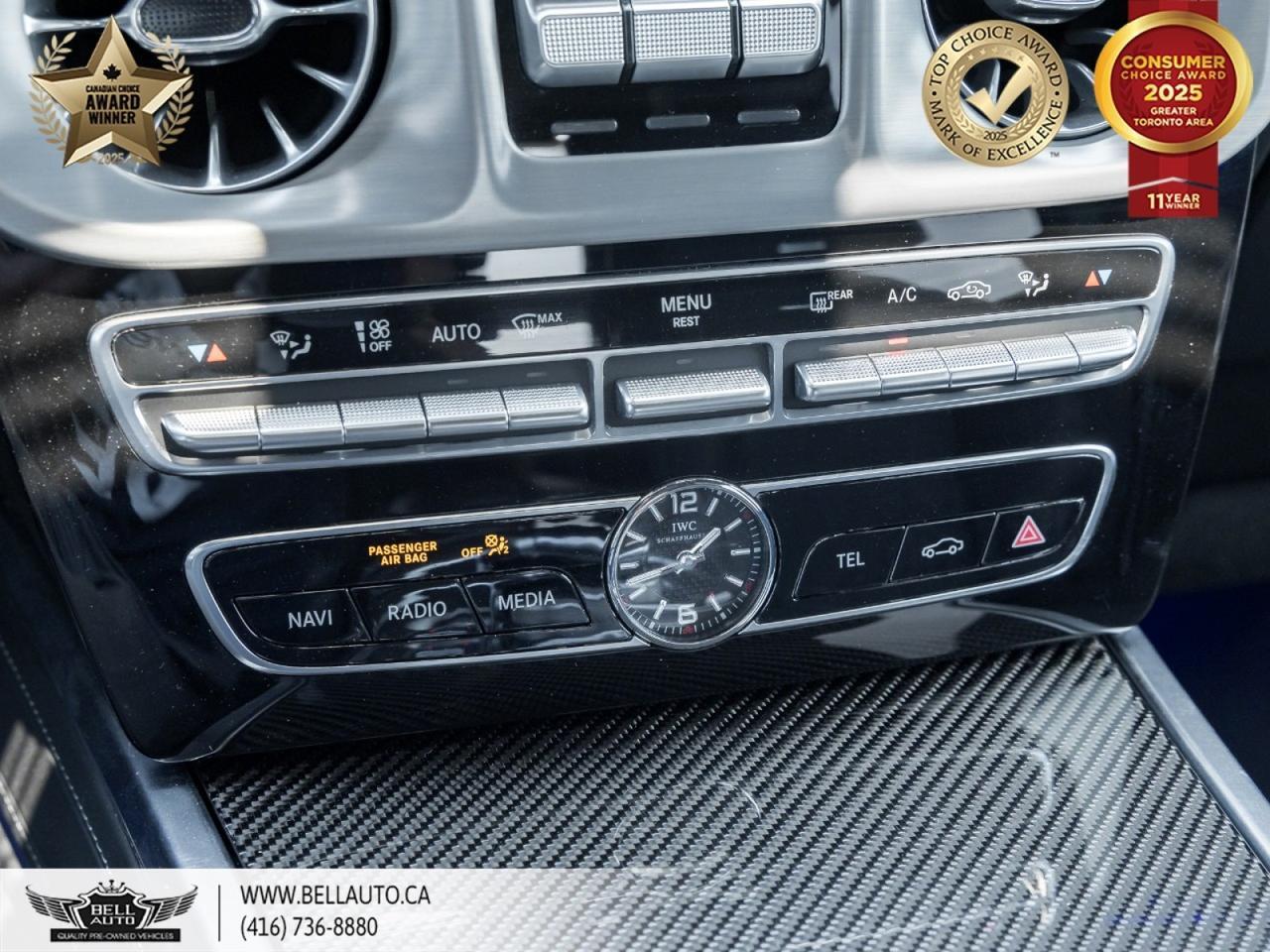 2020 Mercedes-Benz G-Class AMG G 63 AMG NIGHT PKG PLUS AMG CARBON FIBRE TRIM BURMESTER SOUND IWC WATCH 22 AMG FORGED MATTE BLACK RIMS AMG PERFORMANCE STEERING WHEEL CLEAN CARFAX Toronto ON