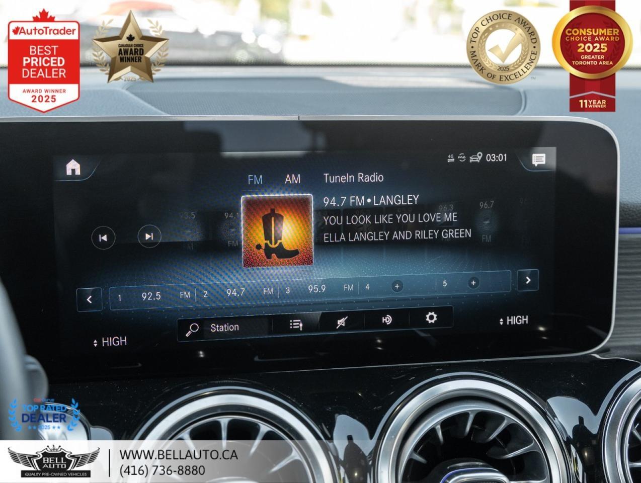 2020 Mercedes-Benz GLB 250 | PRM PKG | TECH PKG | B.CAM | PANO | MMRYSEATS | NOACCIDENT Toronto ON