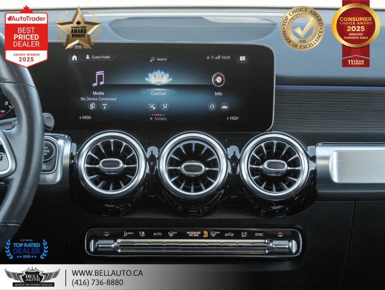 2020 Mercedes-Benz GLB 250 PRM PKG TECH PKG B.CAM PANO MMRYSEATS NOACCIDENT Toronto ON