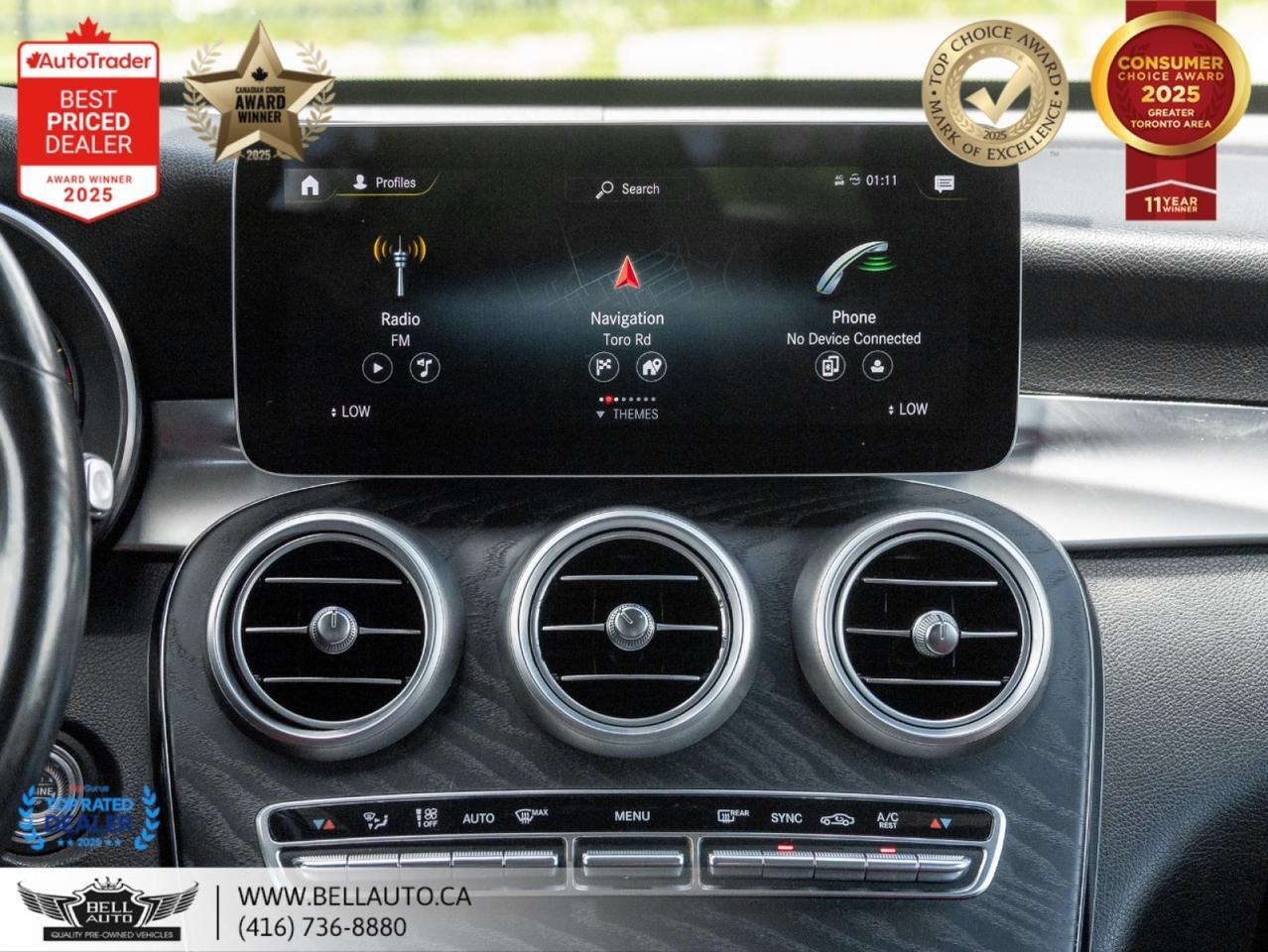 2020 Mercedes-Benz GLC 300 | AMGPKG | NIGHTPKG | PRMPKG | NAVI | 360CAM | REDLTHR | NOACCIDENT Toronto ON