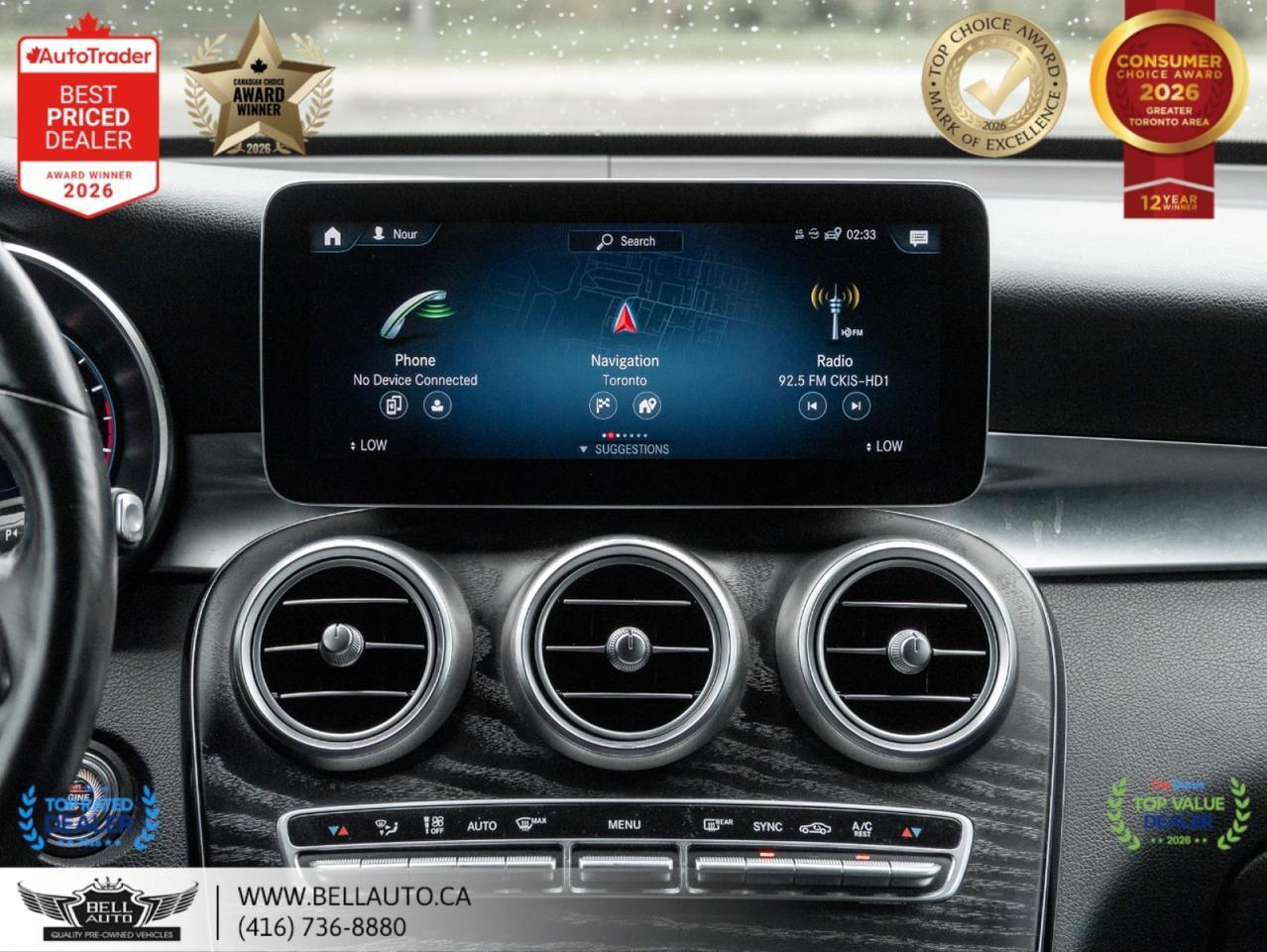 2020 Mercedes-Benz GLC 300 | AMGPKG | NIGHTPKG | PRMPKG | NAVI | B.CAM | PANO Toronto ON