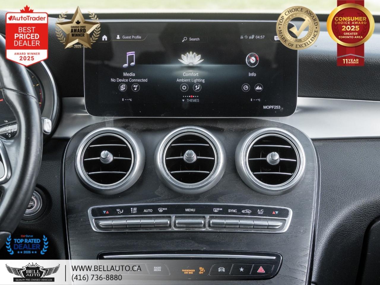 2020 Mercedes-Benz GLC 300 | AMGPKG | NIGHTPKG | PRMPKG | PRMPLSPKG | NOACCIDENT Toronto ON