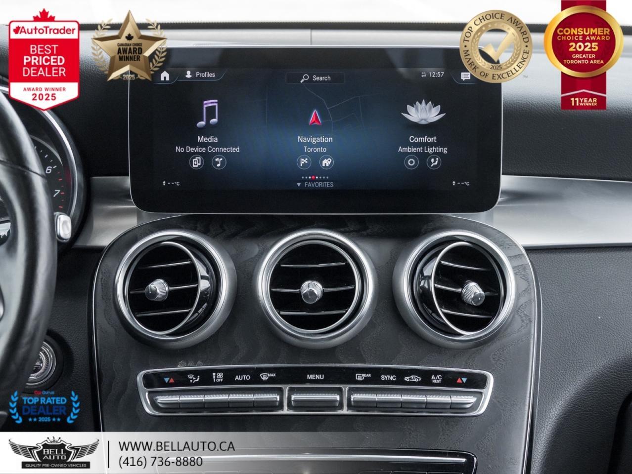 2020 Mercedes-Benz GLC 300 | AMGPKG | PRMPKG | PRMPLUSPKG | NOACCIDENT Toronto ON