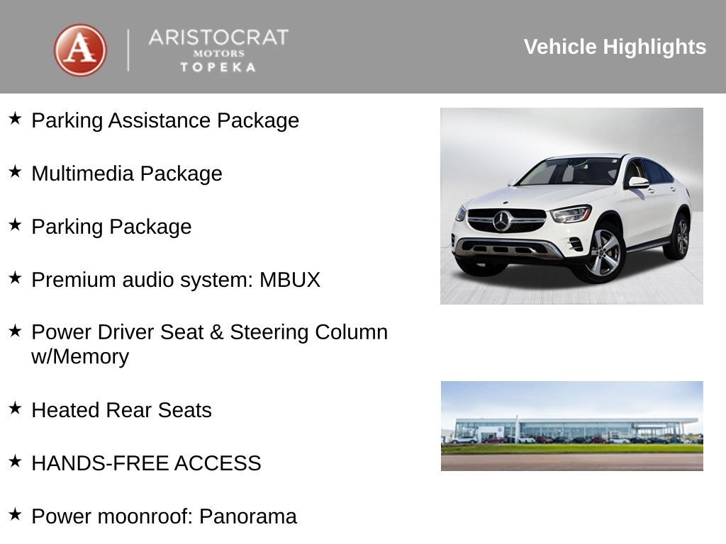 2020 Mercedes-Benz GLC GLC 300 Coupe San Clemente CA