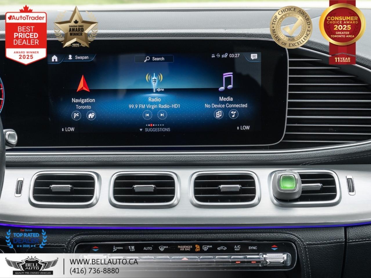 2020 Mercedes-Benz GLE 350 | AMGPKG | NIGHTPKG | PRMPKG | TECHPKG | RNNGBRDS | NOACCIDENT Toronto ON