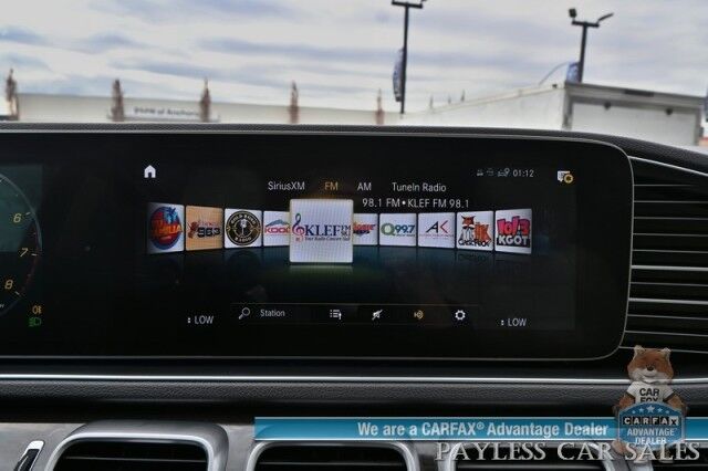 2020 Mercedes-Benz GLE 350 / AWD / Acoustic Comfort & Premium Pkg / Power & Heated Leather Seats / Sunroof / Navigation / Burmester Speakers / Blind Spot Alert / 360 Camera / Keyless Entry & Start / Third Row / Seats 7 / 26 MPG Anchorage AK