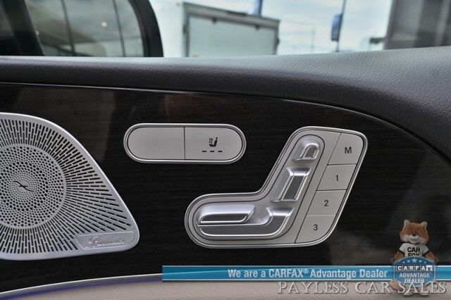 2020 Mercedes-Benz GLE 350 / AWD / Acoustic Comfort & Premium Pkg / Power & Heated Leather Seats / Sunroof / Navigation / Burmester Speakers / Blind Spot Alert / 360 Camera / Keyless Entry & Start / Third Row / Seats 7 / 26 MPG Anchorage AK
