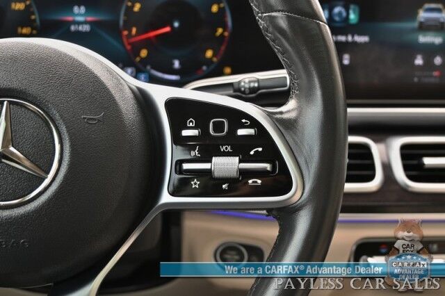 2020 Mercedes-Benz GLE 350 / AWD / Acoustic Comfort & Premium Pkg / Power & Heated Leather Seats / Sunroof / Navigation / Burmester Speakers / Blind Spot Alert / 360 Camera / Keyless Entry & Start / Third Row / Seats 7 / 26 MPG Anchorage AK