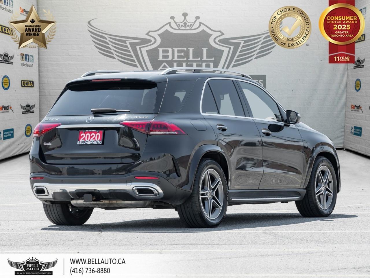 2020 Mercedes-Benz GLE 450 | CMFRT PKG | TECH PKG | SPRT PKG | PRM PKG | INTLGNT PKG | BURMESTER | PANO ROOF Toronto ON