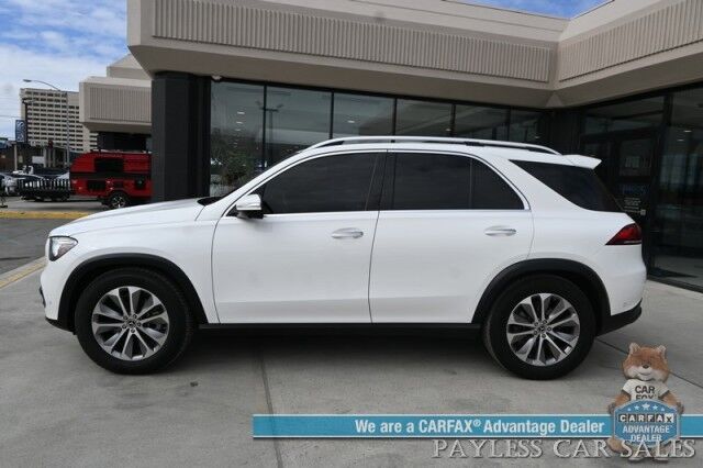 2020 Mercedes-Benz GLE 450 / AWD / 3.0L I6 / Power & Heated Leather Seats / Navigation / Burmester Speakers / Sunroof / Blind Spot Alert / Apple CarPlay & Android Auto / Back Up Camera / Keyless Entry & Start / 24 MPG