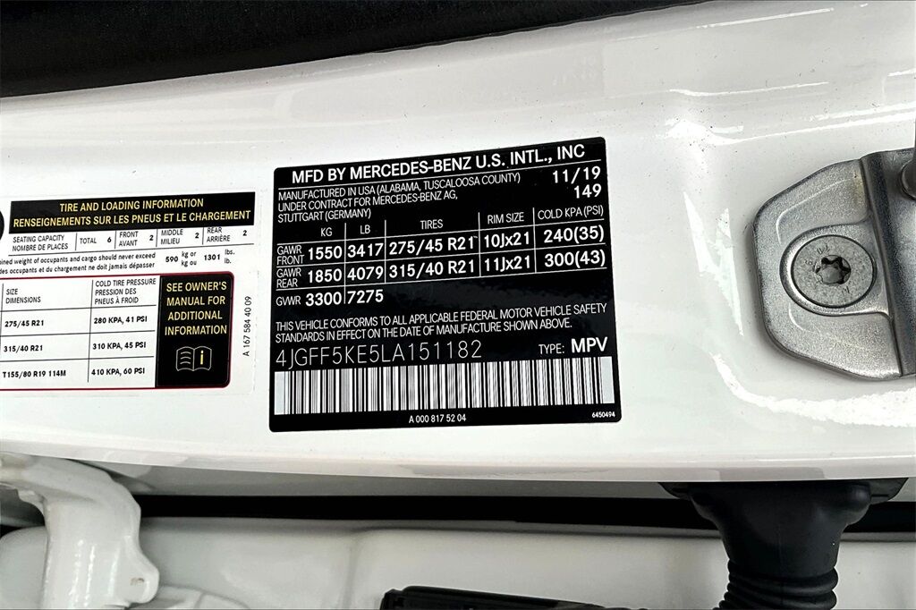 2020 Mercedes-Benz GLS GLS 450 OR