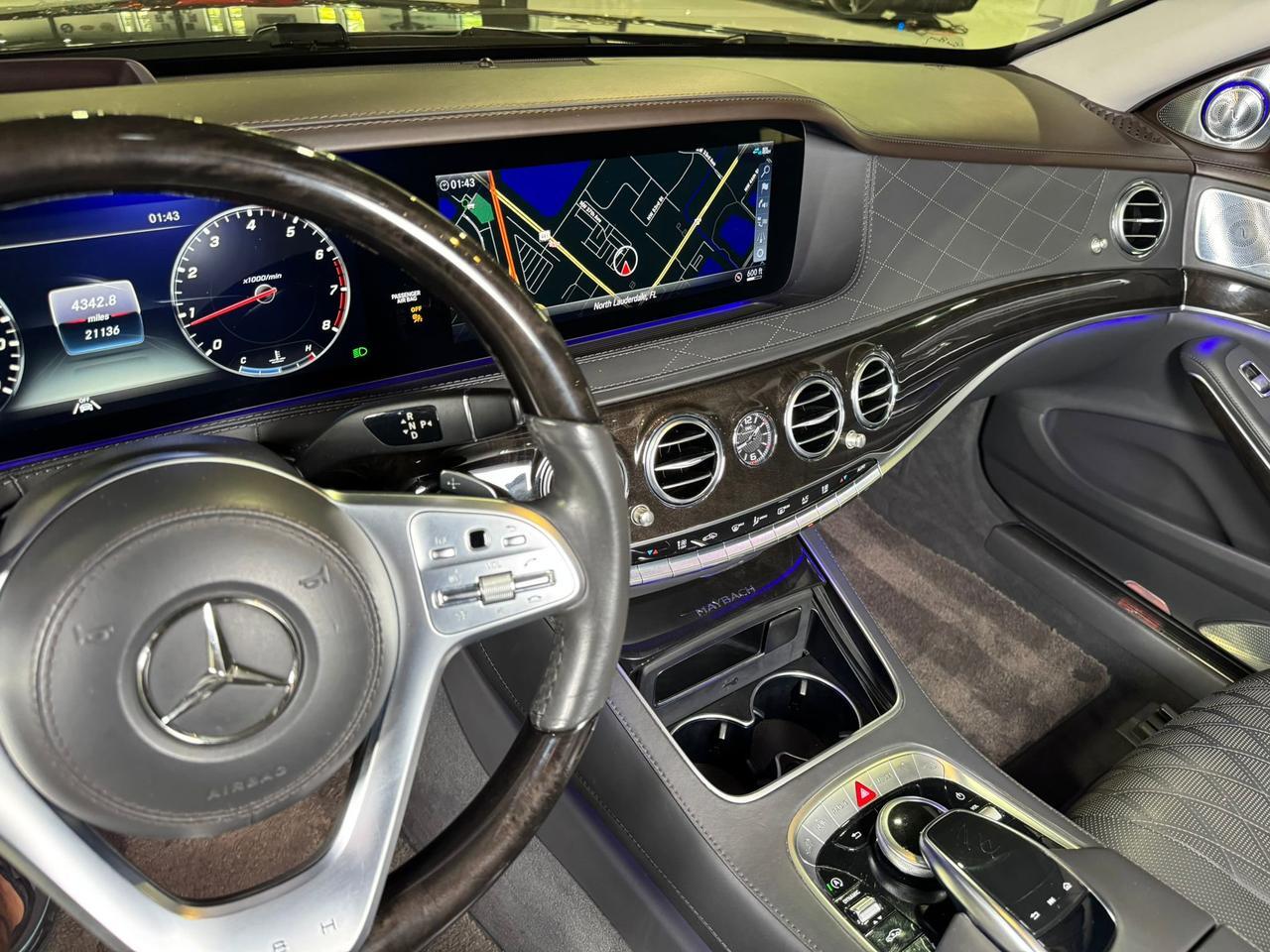 2020 Mercedes-Benz S-Class Maybach S 560 factory two-tone, four passenger, nappa leather, high-end 3D audio AND MUCH MORE!! Fort Lauderdale FL