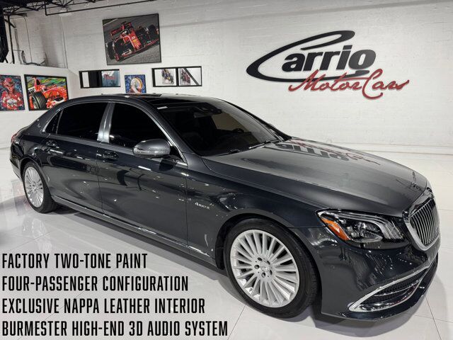 2020 Mercedes-Benz S-Class Maybach S 560 factory two-tone, four passenger, nappa leather, high-end 3D audio AND MUCH MORE!! Fort Lauderdale FL