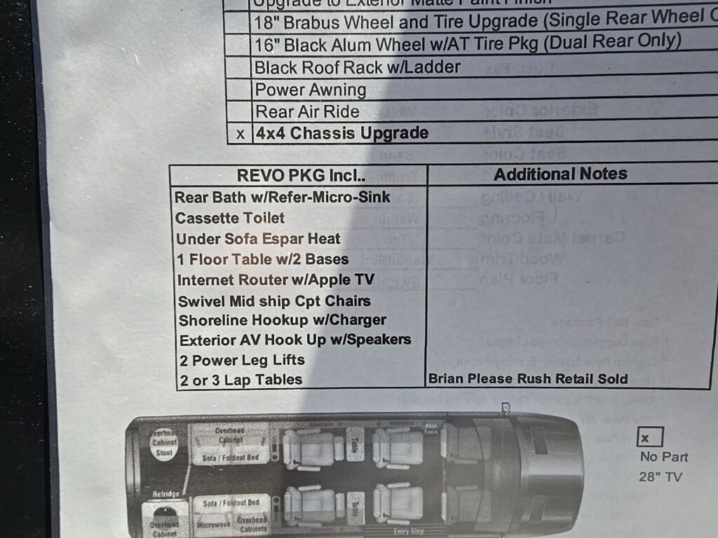 2020 Mercedes-Benz Sprinter 3500 Midwest Automotive Designs 4WD Fond du Lac WI