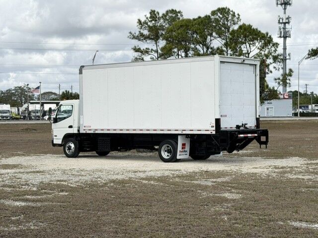 2020 Mitsubishi Fuso FE160 Gas 20' Dry Box Truck with 2,500lb Lift Gate