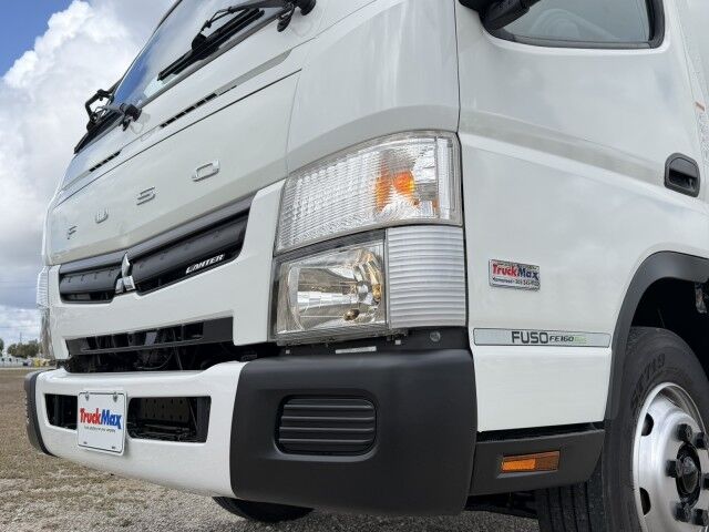 2020 Mitsubishi Fuso FE160 Gas 20' Dry Box Truck with 2,500lb Lift Gate Naples FL