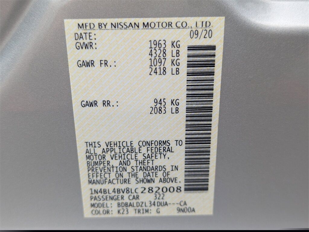 2020 Nissan Altima 2.5 S Kennesaw GA