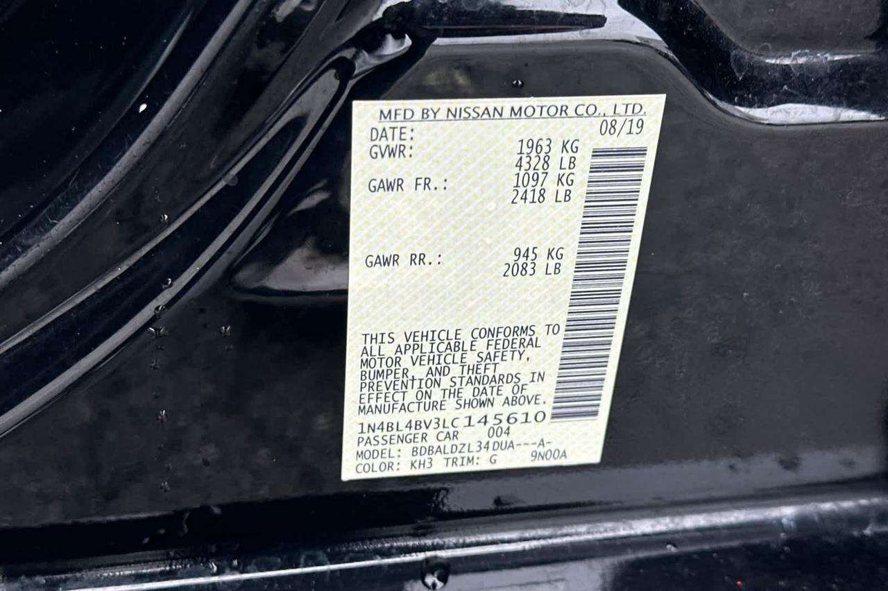 2020 Nissan Altima 2.5 S Roseville CA