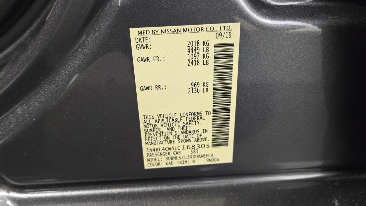 2020 Nissan Altima 2.5 SR Jersey City NJ