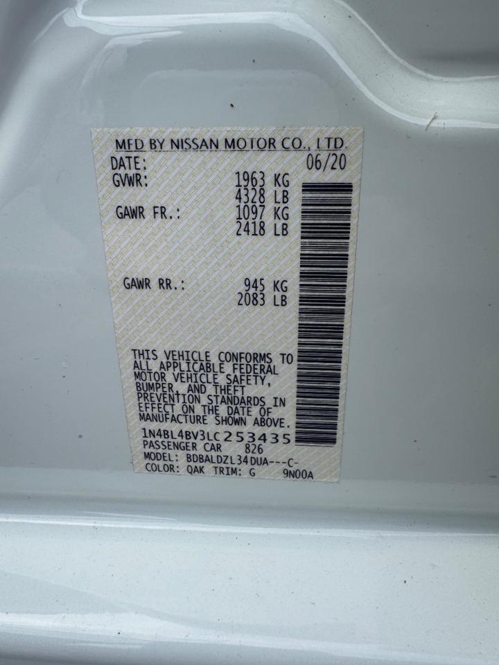 2020 Nissan Altima S FWD Austin TX