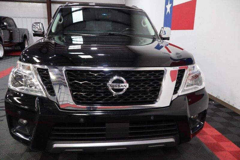 2020 Nissan Armada Platinum 2WD 5.6L V8 GPS Camera 3rd Row TV/DVD Sunroof FREE WARRANTY Arlington TX