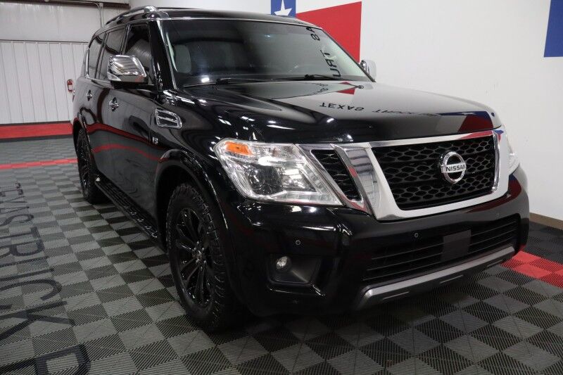 2020 Nissan Armada Platinum 2WD 5.6L V8 GPS Camera 3rd Row TV/DVD Sunroof FREE WARRANTY Arlington TX