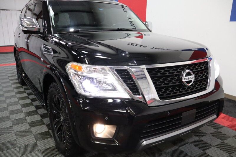 2020 Nissan Armada Platinum 2WD 5.6L V8 GPS Camera 3rd Row TV/DVD Sunroof FREE WARRANTY Arlington TX