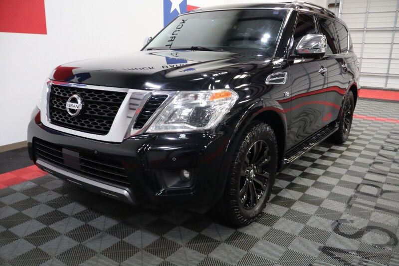 2020 Nissan Armada Platinum 2WD 5.6L V8 GPS Camera 3rd Row TV/DVD Sunroof FREE WARRANTY Arlington TX