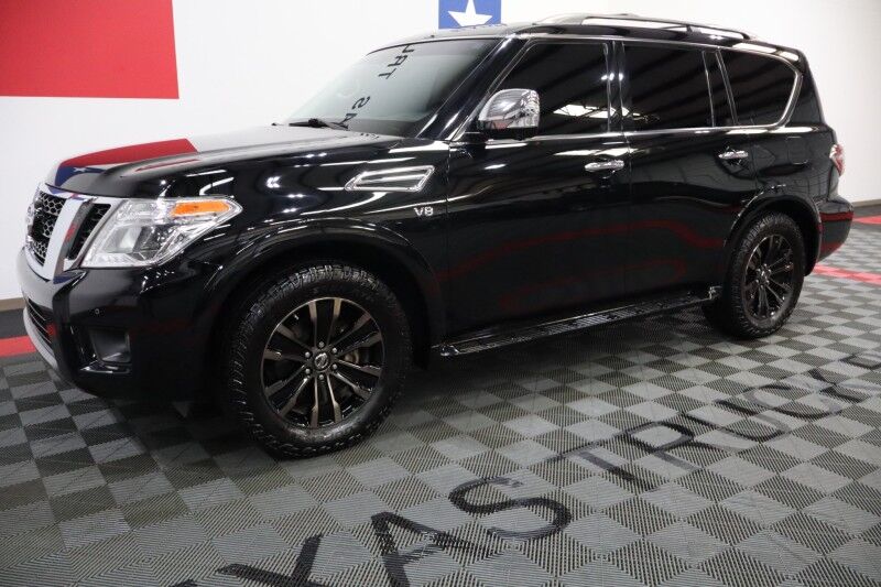 2020 Nissan Armada Platinum 2WD 5.6L V8 GPS Camera 3rd Row TV/DVD Sunroof FREE WARRANTY Arlington TX