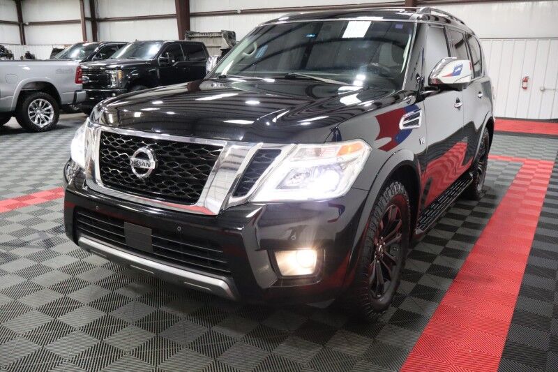 2020 Nissan Armada Platinum 2WD 5.6L V8 GPS Camera 3rd Row TV/DVD Sunroof FREE WARRANTY Arlington TX