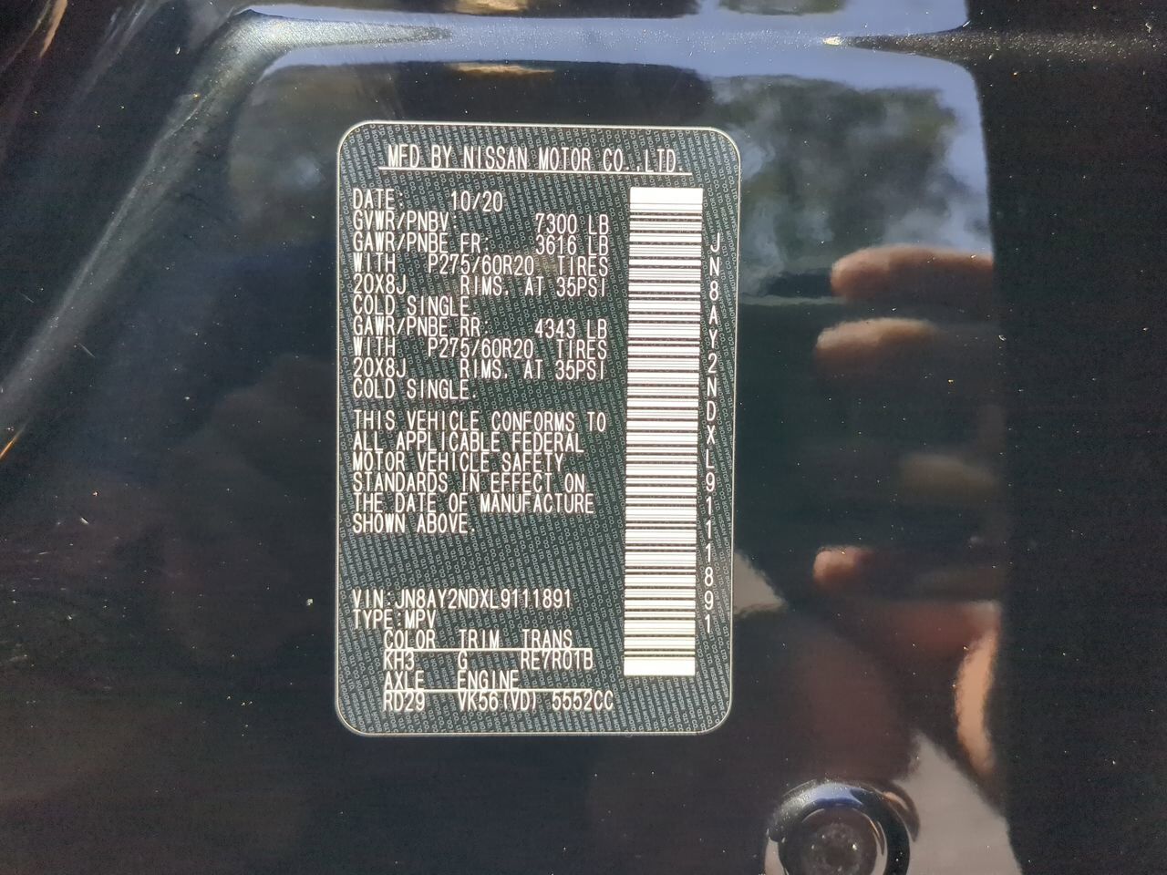 2020 Nissan Armada SL Winder GA