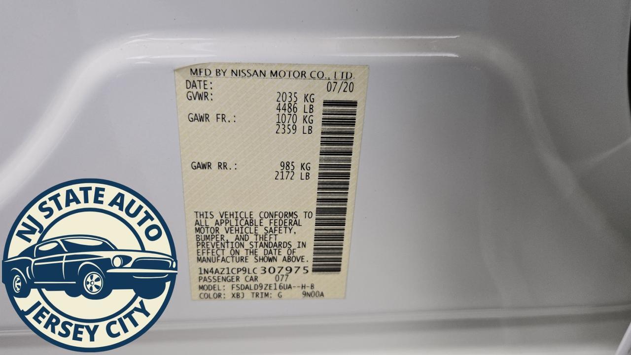 2020 Nissan Leaf SV Jersey City NJ